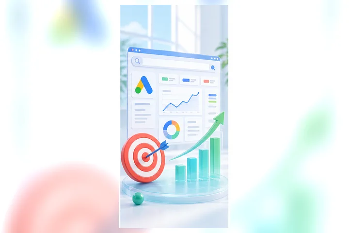 Ilustración personalizada del curso Google Ads + Analytics 4 + Tag Manager: Google Ads + Analytics 4 + Tag Manager