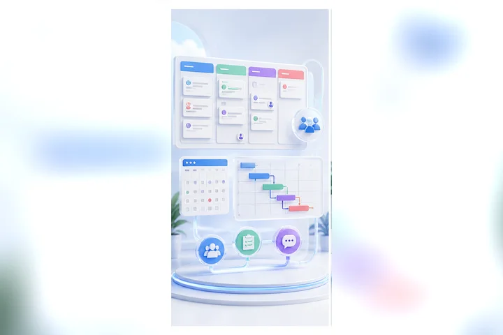 Ilustración personalizada del curso Odoo Proyectos: Odoo Proyectos