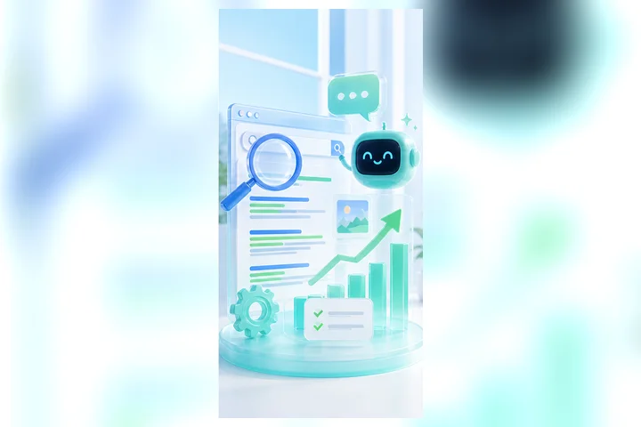 Ilustración personalizada del curso SEO para ChatGPT: SEO para ChatGPT